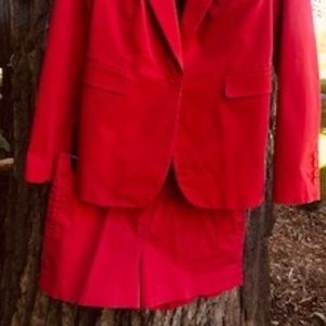 Body by Victoria 2 pc. Red Shorts and Blazer